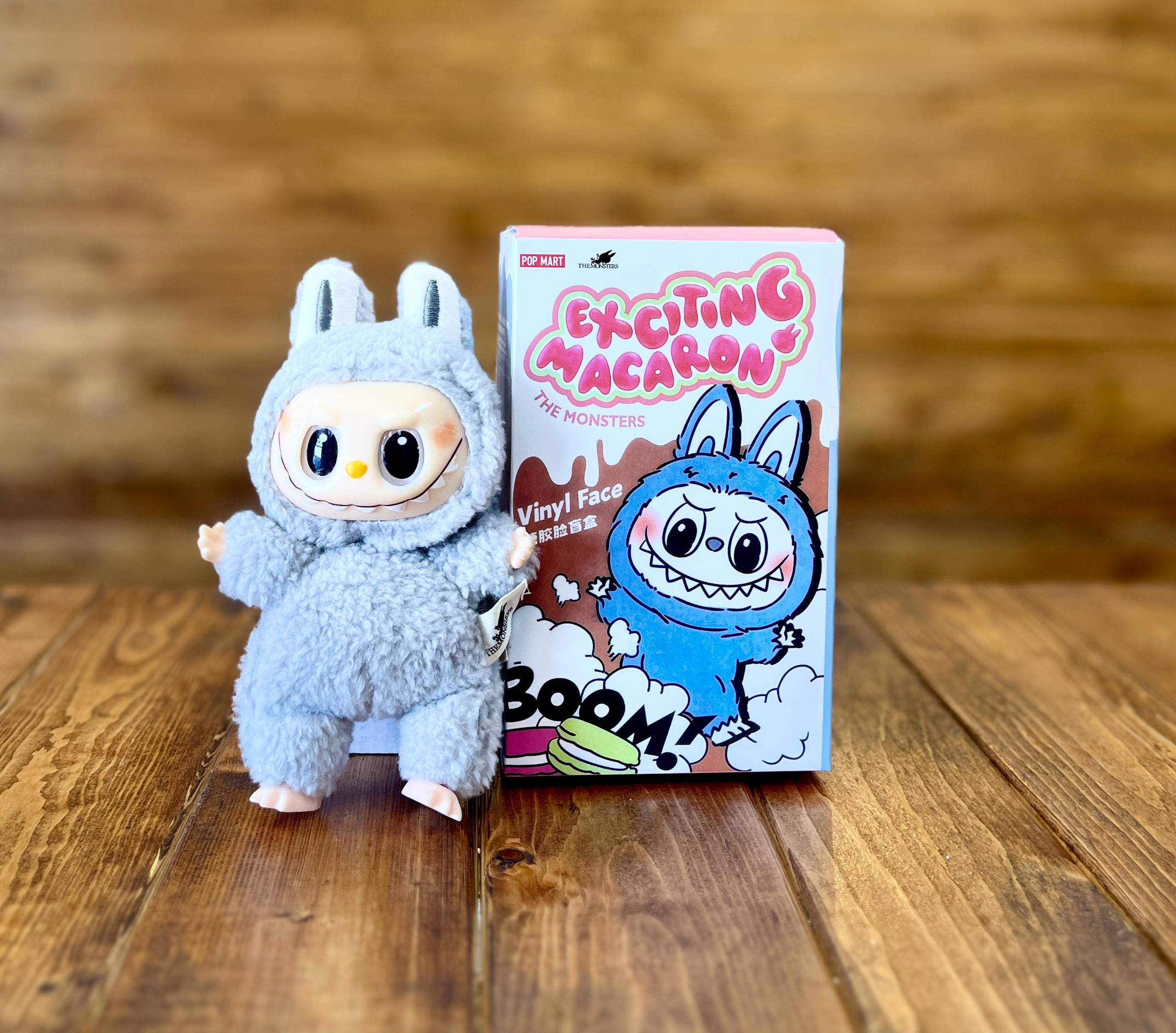 عروسک سورپرایزی لبوبو ماکارون (Labubu Macaron Surprise Doll)